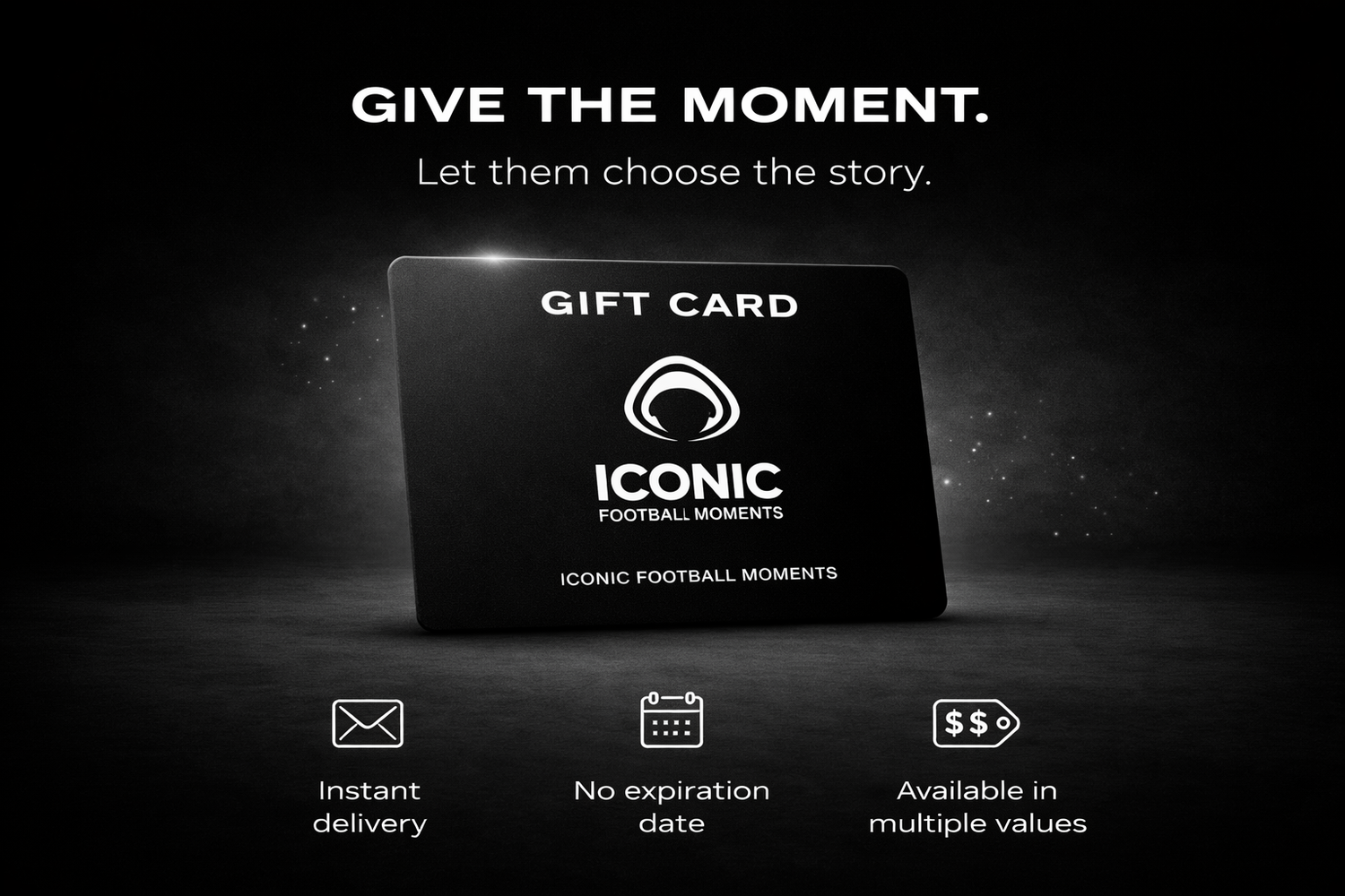 Iconic Football Moments Gift Card