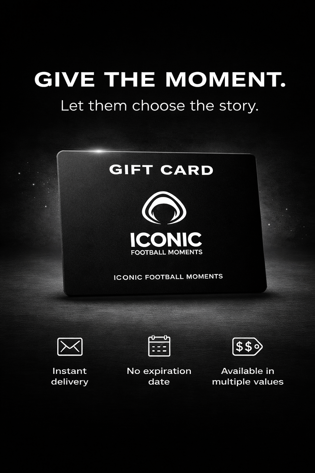 Iconic Football Moments - Gift Card