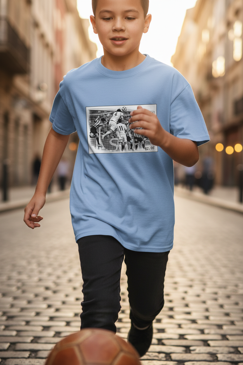 Kids T-Shirt Street Mockup Centered